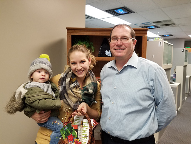 Congratulations to our lucky patient, Alexa. She was the winner of our Thankful Appreciation Drawing held on November 12th. She received a Strack and Van Til gift card in a Thanksgiving Basket.